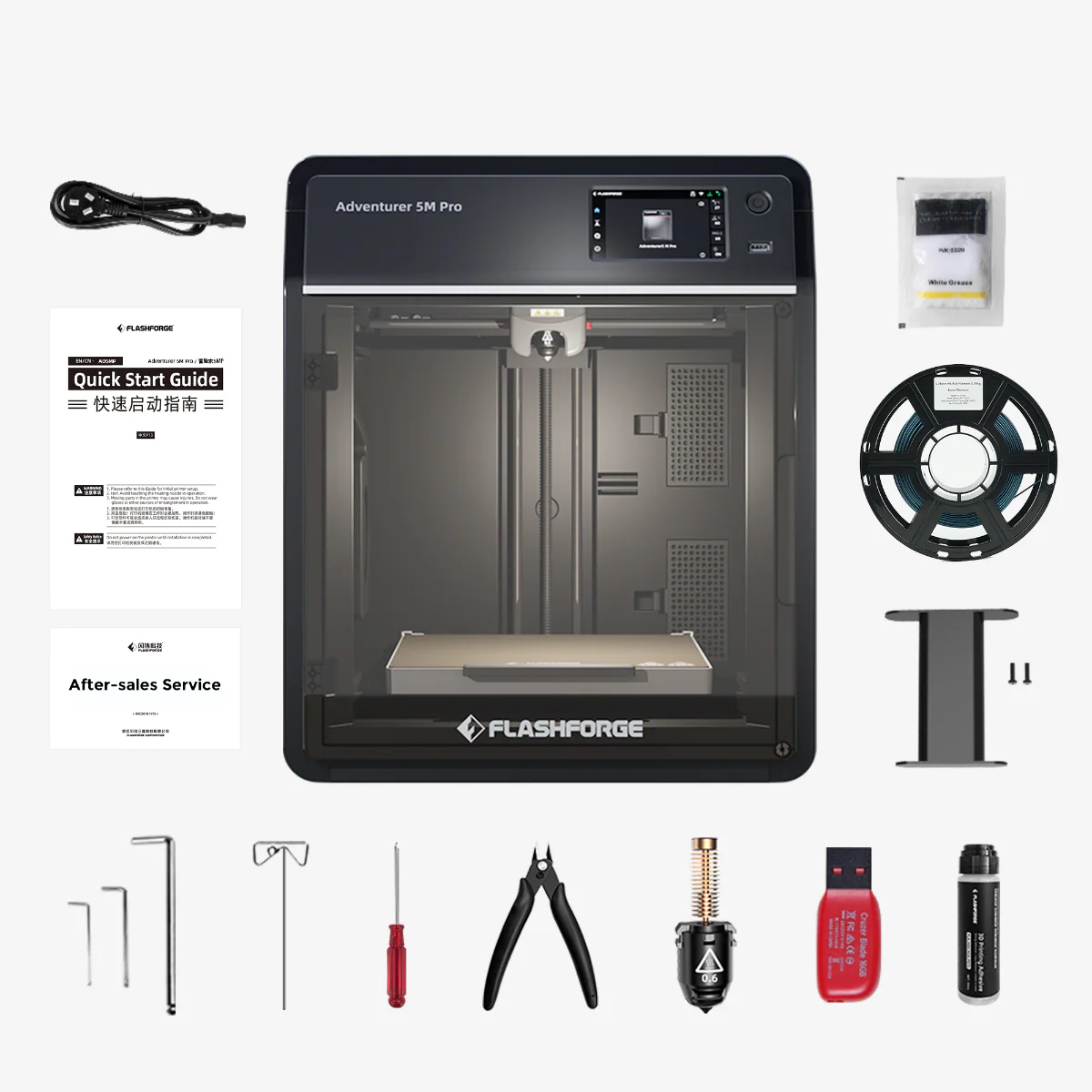 Flashforge Adventurer 5M Pro 3D Printer, Enclosed CoXY Metal Structure, Safe for Home Use - Image 11