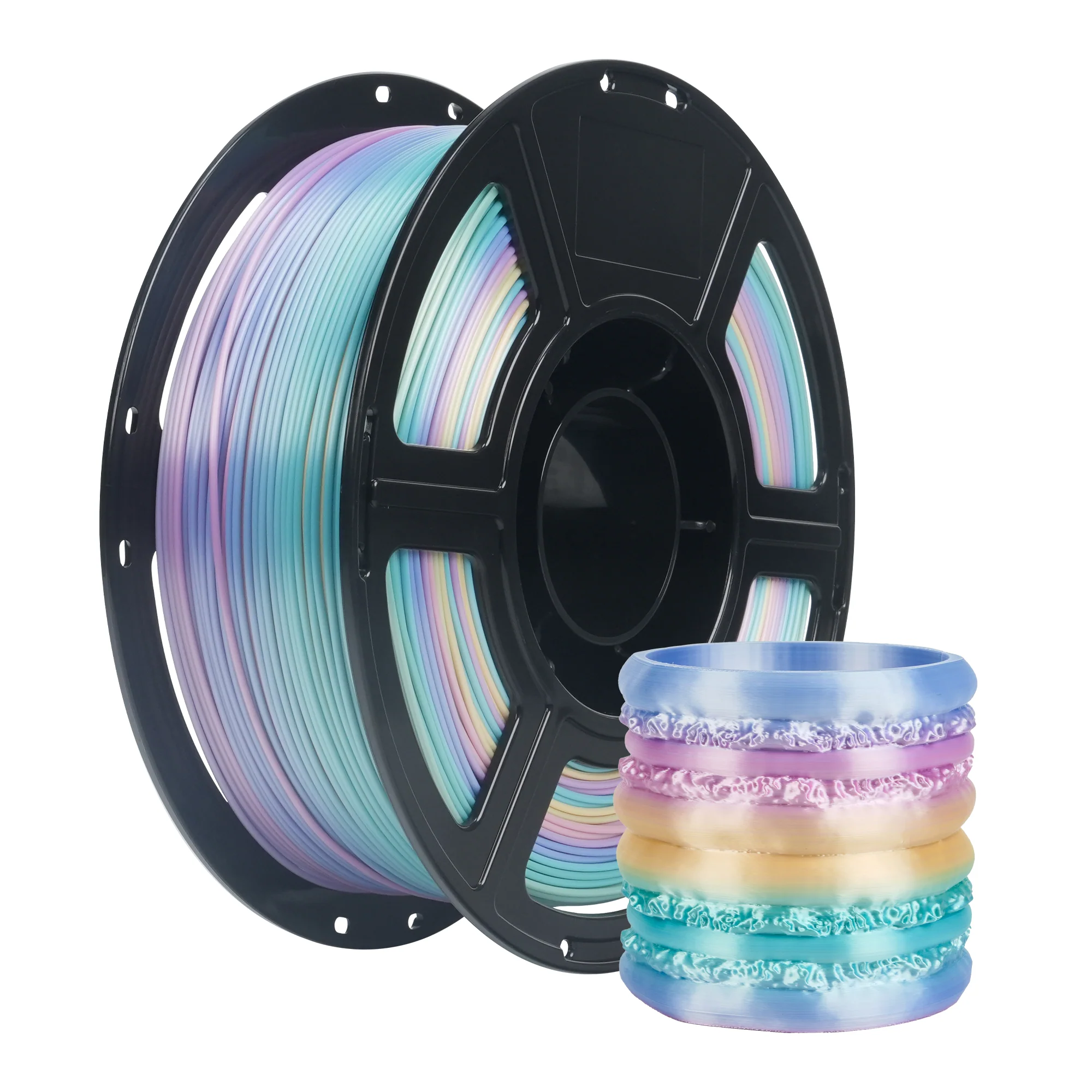 Flashforge PLA Silk+ Rainbow Filament - Image 11
