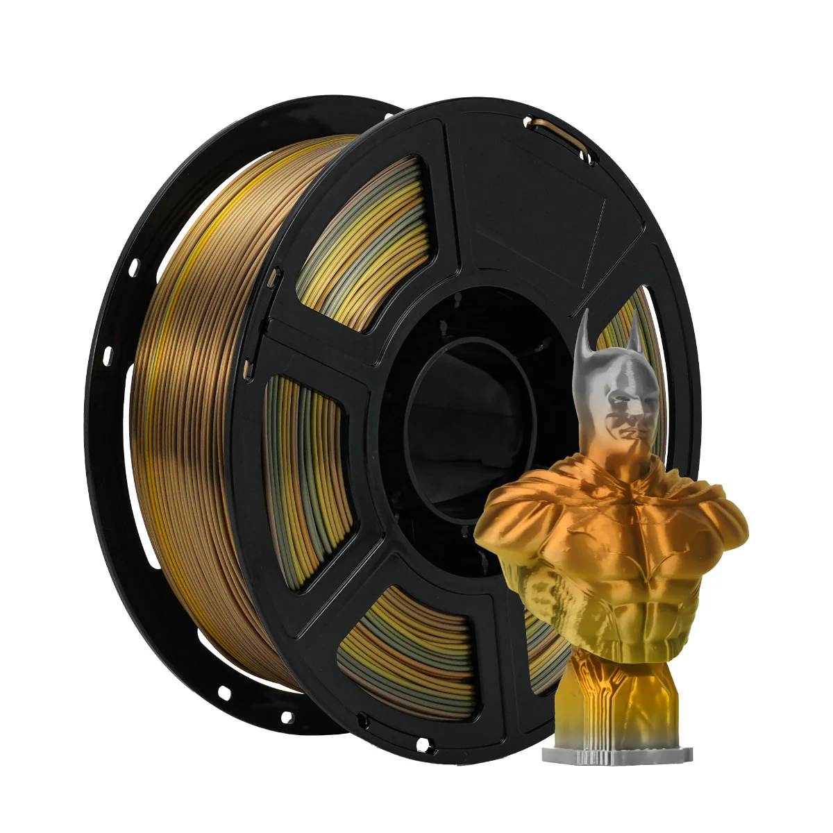 Flashforge PLA Silk+ Rainbow Filament - Image 7